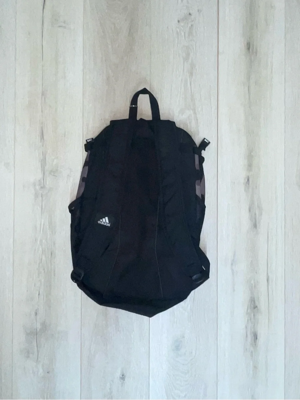 adidas Black and Charcoal Camo Men's Backpack